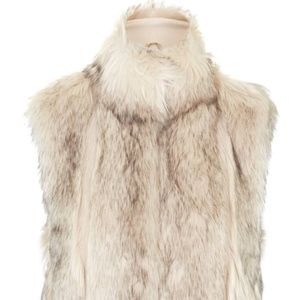 Topshop fur vest - new without tags, retail $175